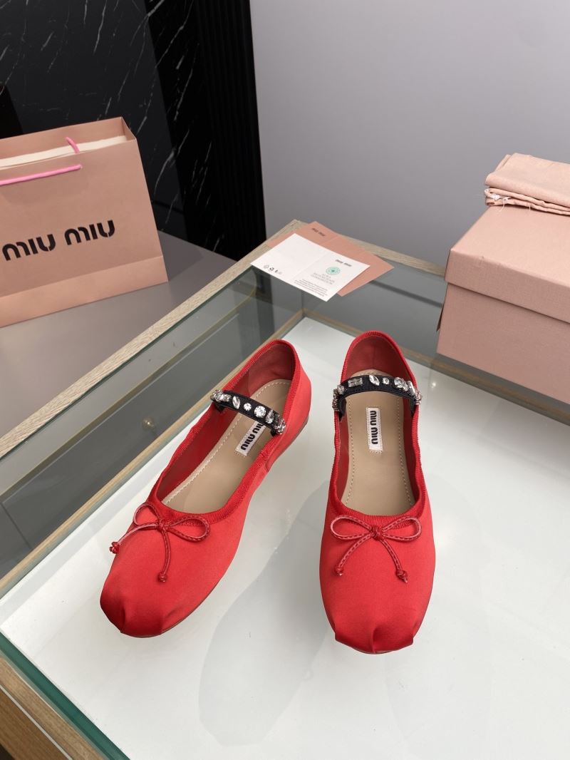 Miu Miu flat shoes